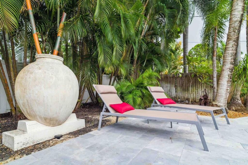 Private Oasis With Pool Near Beaches, Dining & Las Olas Fort Lauderdale Esterno foto
